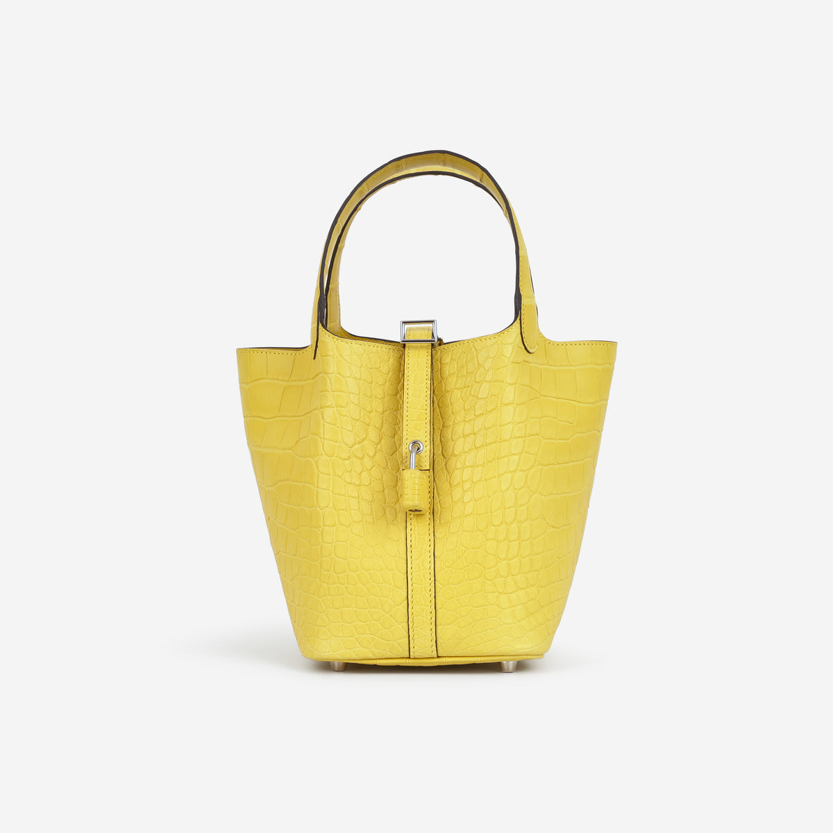 Hermès Picotin 18 - Mimosa Alligator Mississippiensis | Palladium Hardware