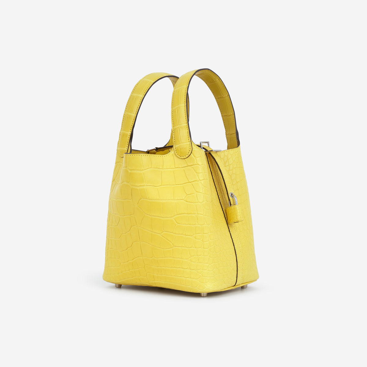 Hermès Picotin 18 - Mimosa Alligator Mississippiensis | Palladium Hardware