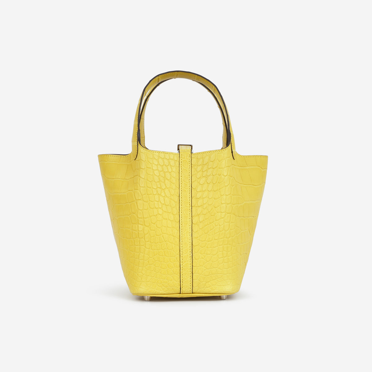 Hermès Picotin 18 - Mimosa Alligator Mississippiensis | Palladium Hardware