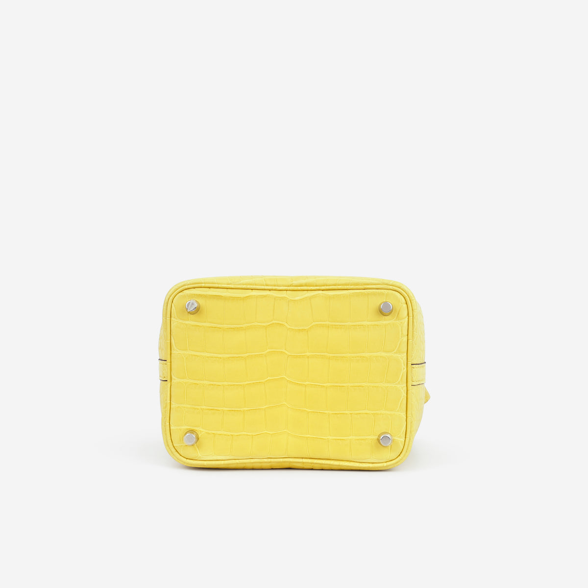 Hermès Picotin 18 - Mimosa Alligator Mississippiensis | Palladium Hardware
