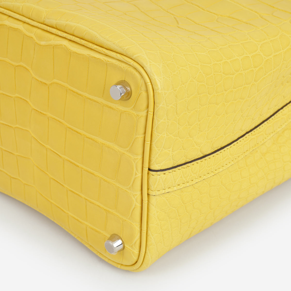 Hermès Picotin 18 - Mimosa Alligator Mississippiensis | Palladium Hardware