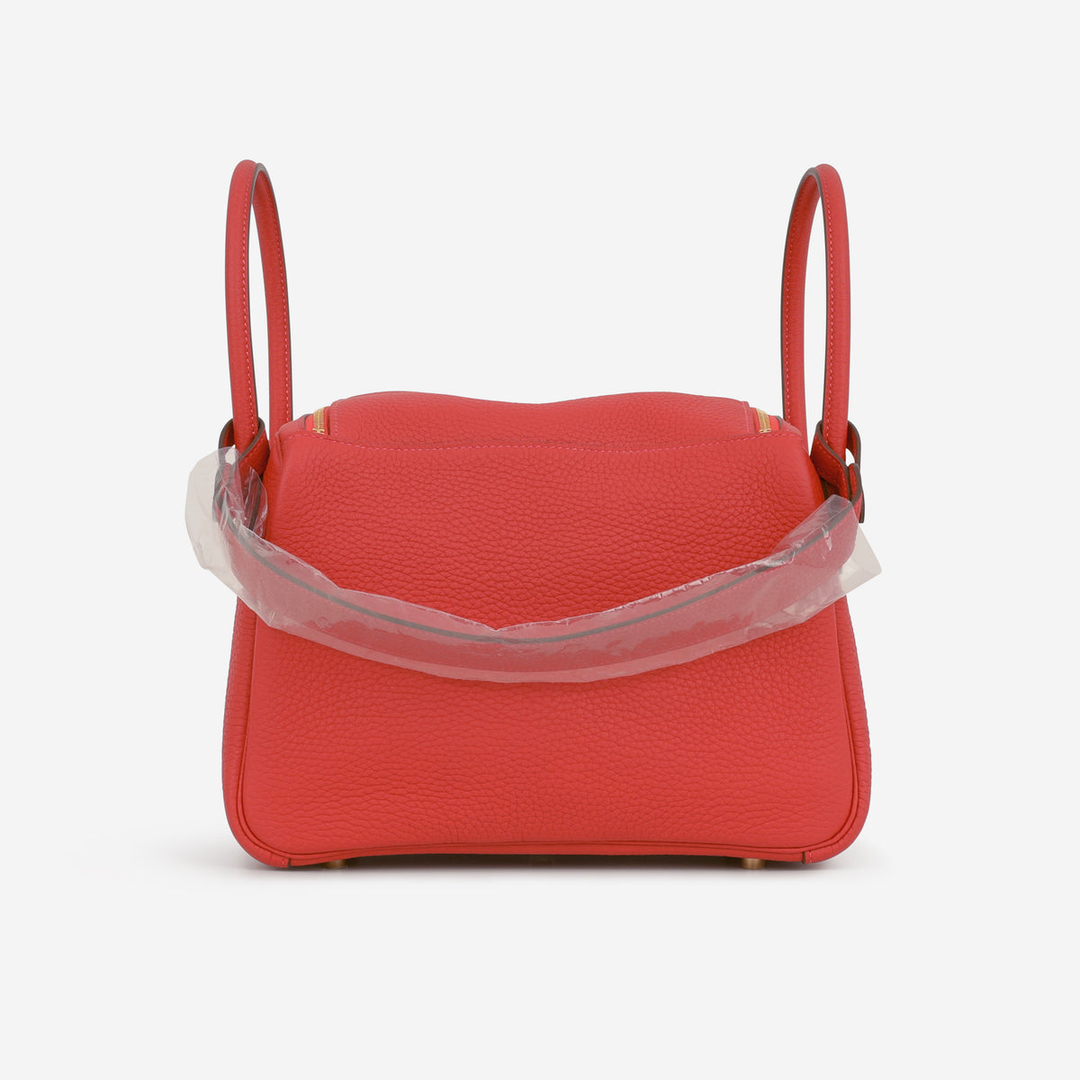 Hermès Lindy 26 - Vermillion Clemence | Gold Hardware