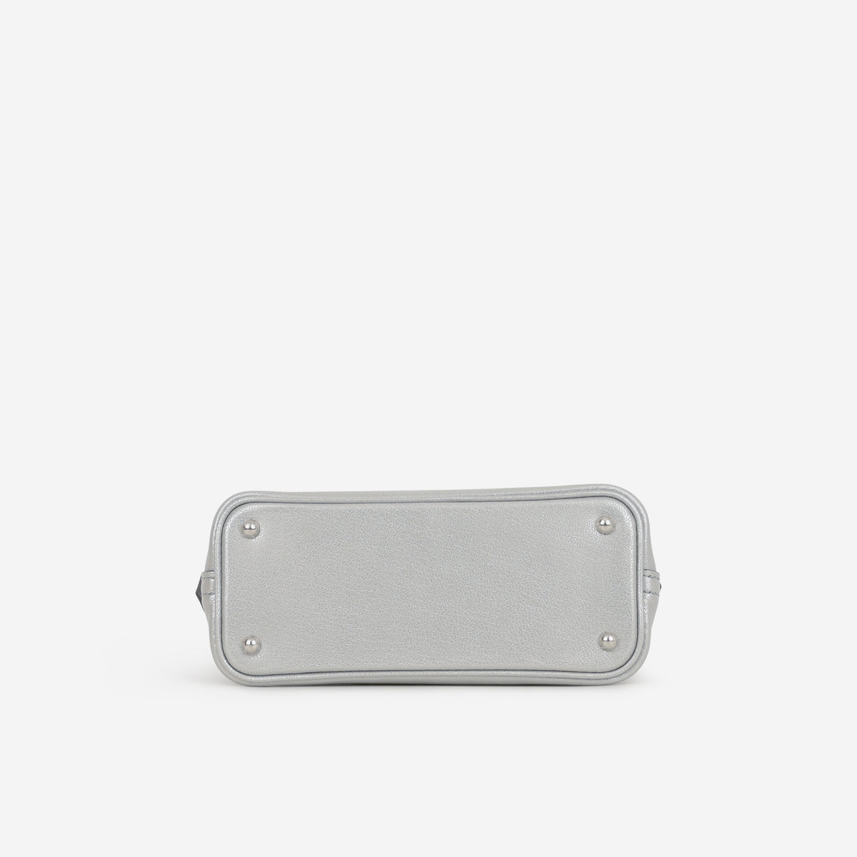 Hermès Mini Bolide - Argent Chevre Chamkilight | Palladium Hardware