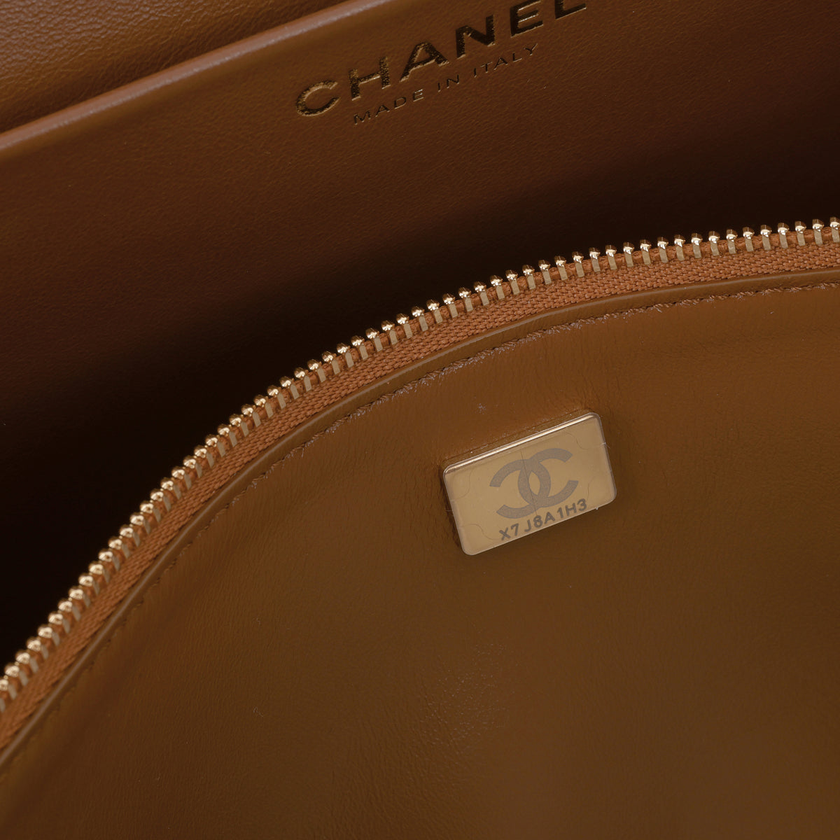 Chanel Maxi Flap 32 - Caramel Suede Goatskin | Gold Hardware