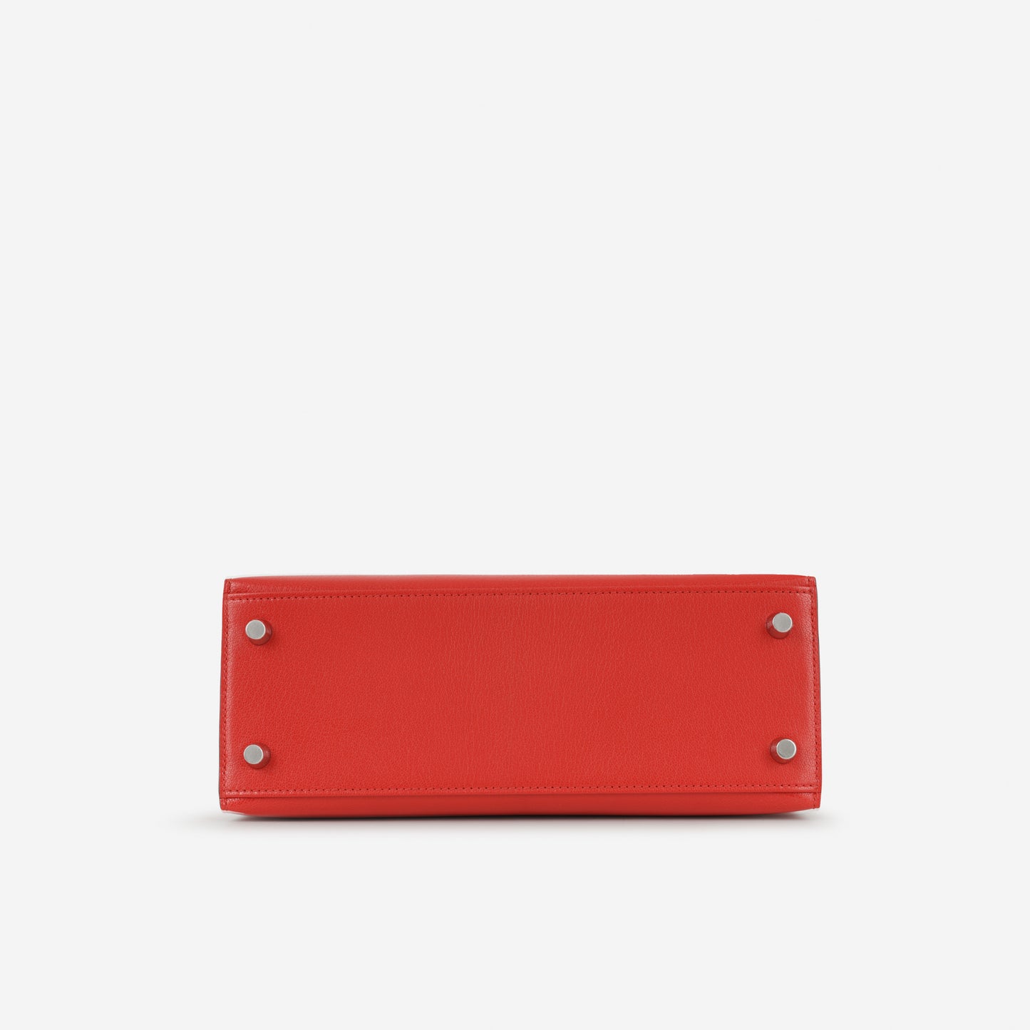 Hermès Kelly 25 - Rouge De Coeur Chevre Chamkila | Palladium Hardware