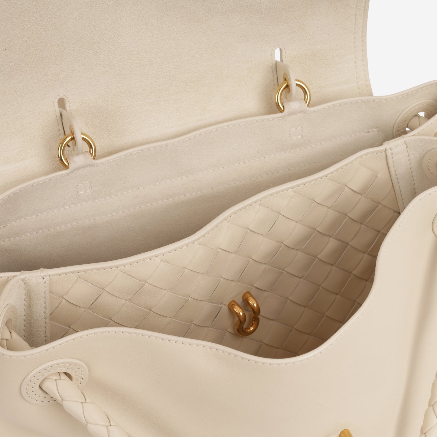 Bottega Medium Ciao Ciao - Silky Supple Calfskin | Gold Hardware
