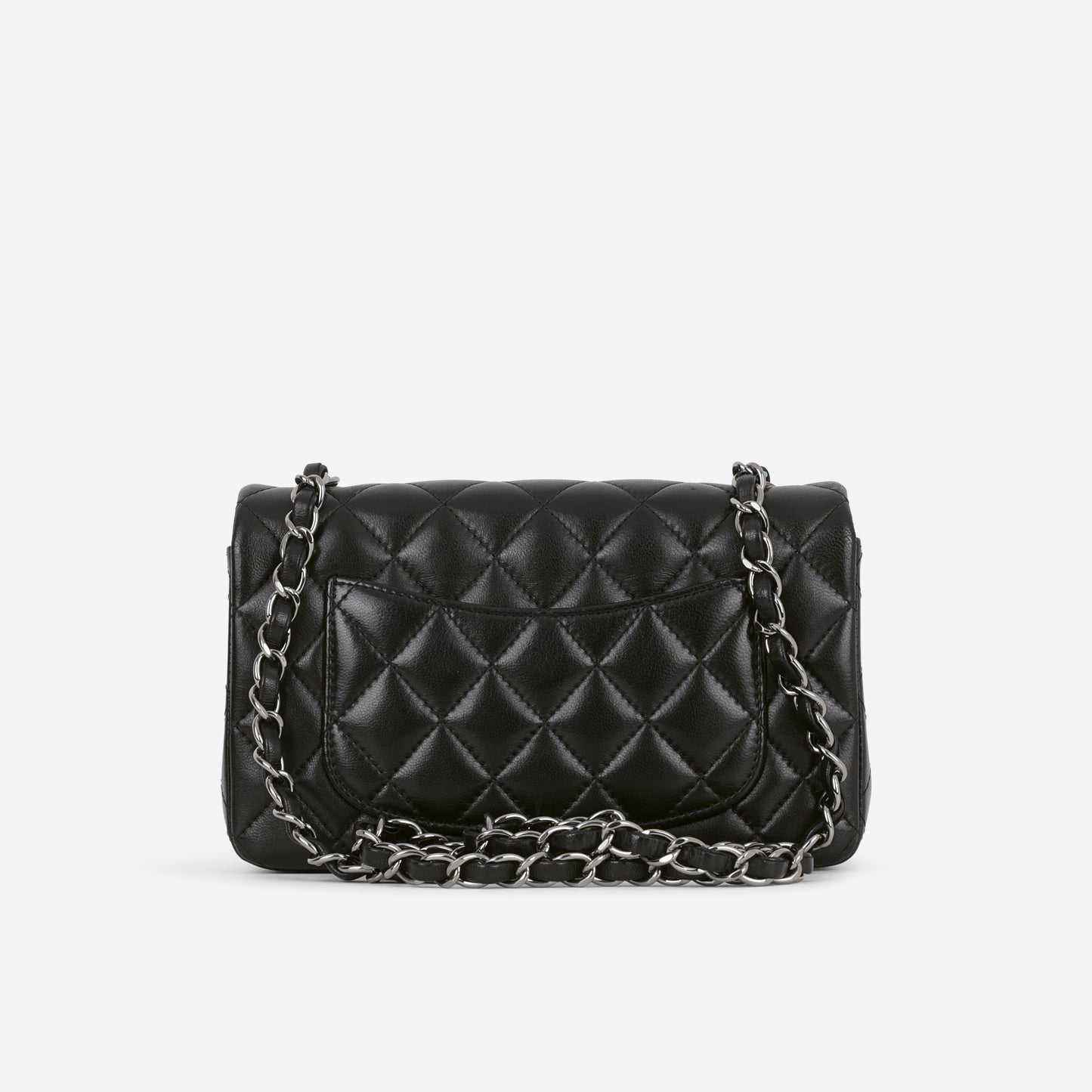 Chanel Mini Rectangular - Black Lambskin | Gunmetal Hardware