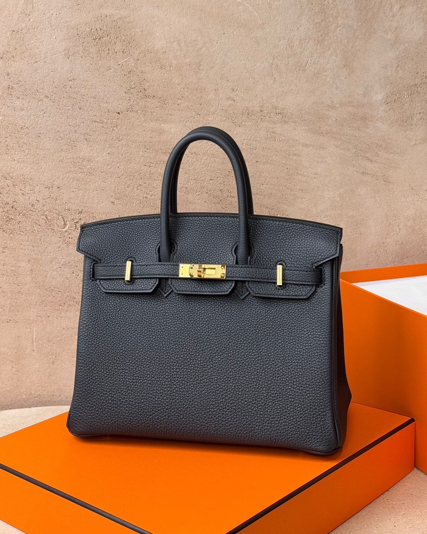 Hermès Birkin 25 - Plomb Togo | Gold Hardware