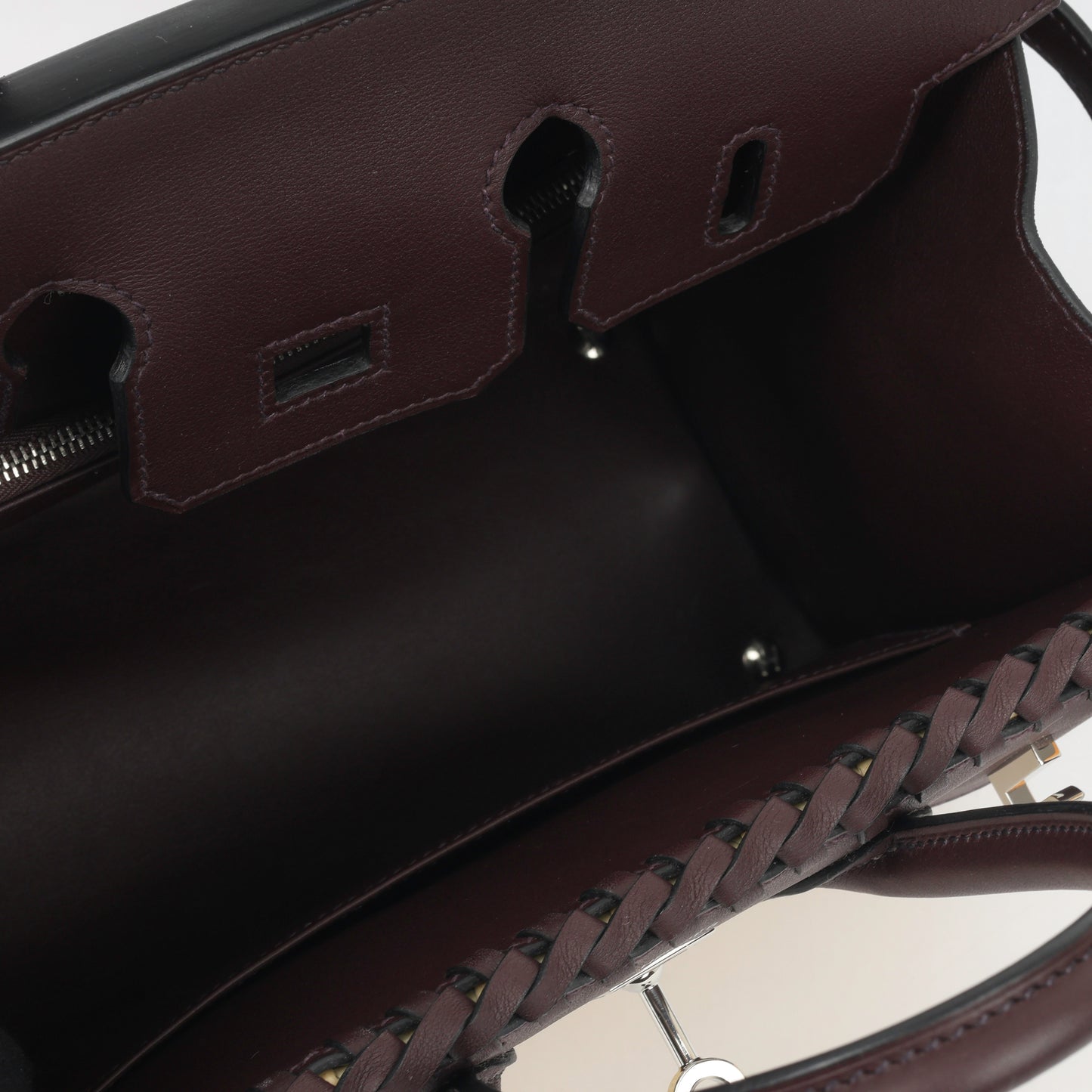 Picnic Birkin 25 Osier Wicker & Rouge Sellier