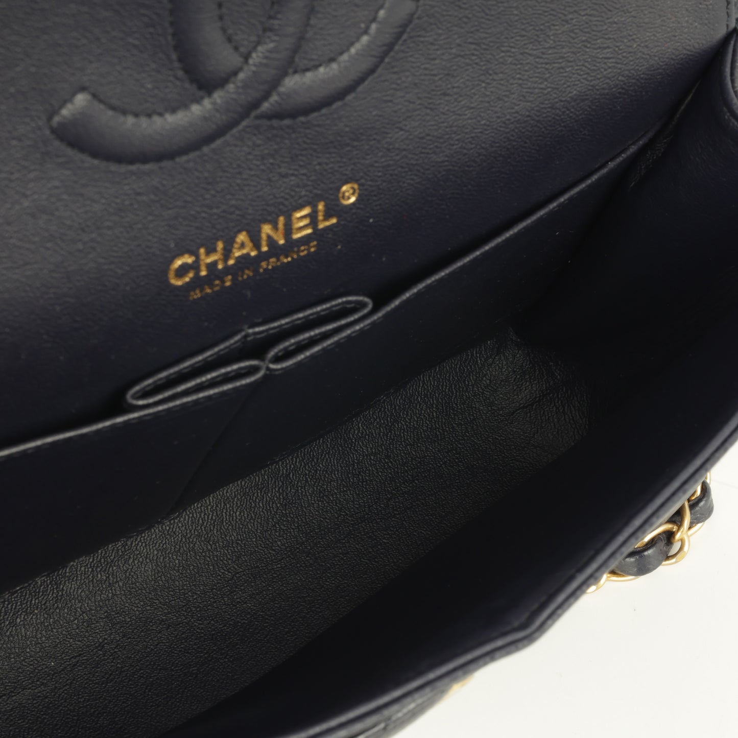 Chanel Medium Classic Flap - Navy Caviar | Gold Hardware