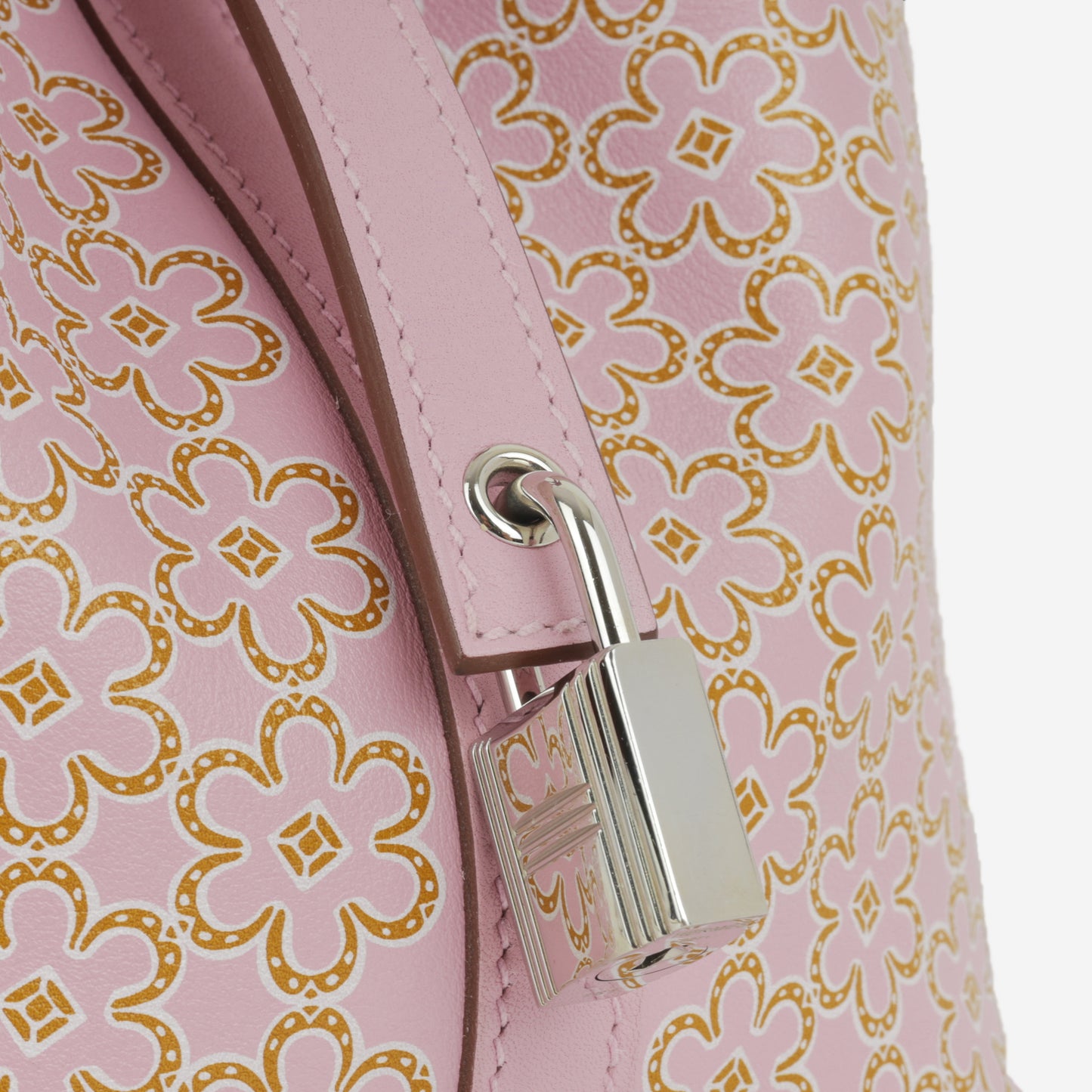 Hermès Picotin 18 "Lucky Daisy" - Mauve Sylvestre / Cuivre / Blanc Swift | Palladium Hardware