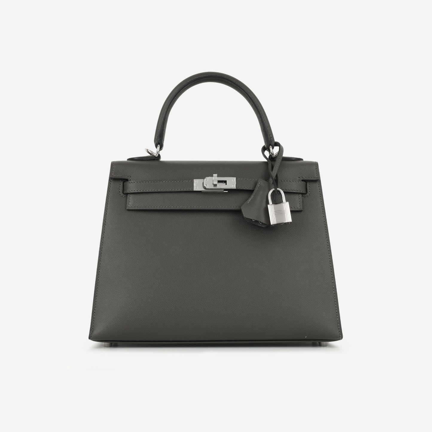 Hermès Kelly 25 - Graphite Madame | Palladium Hardware