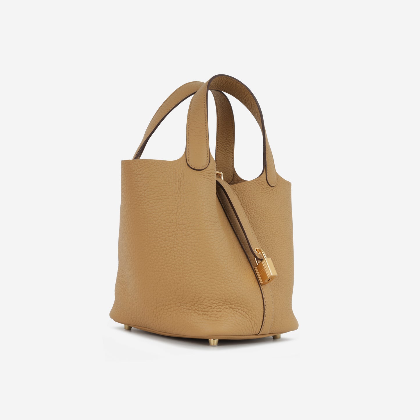 Hermès Picotin 18 - Biscuit Clemence | Gold Hardware