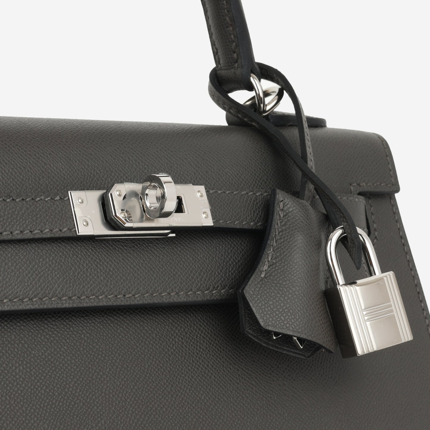 Hermès Kelly 25 - Graphite Madame | Palladium Hardware