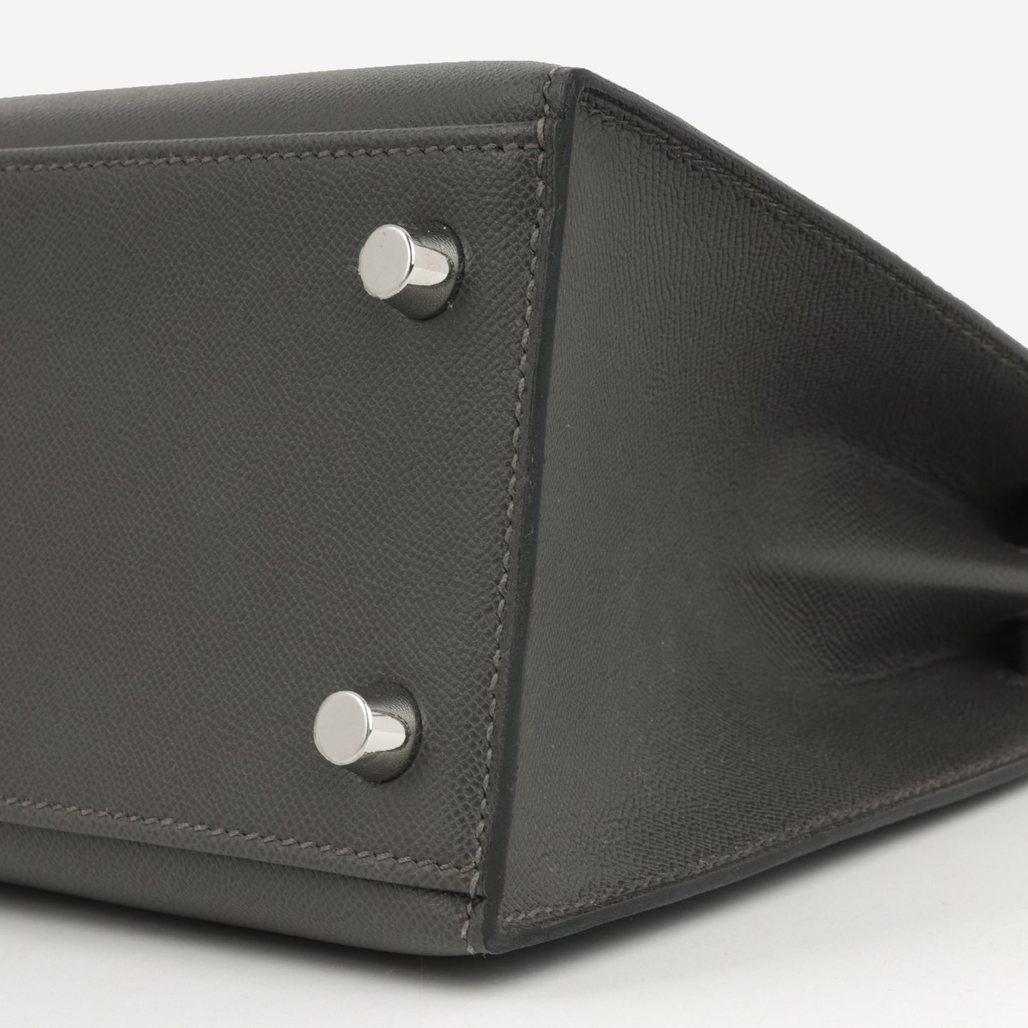 Hermès Kelly 25 - Graphite Madame | Palladium Hardware