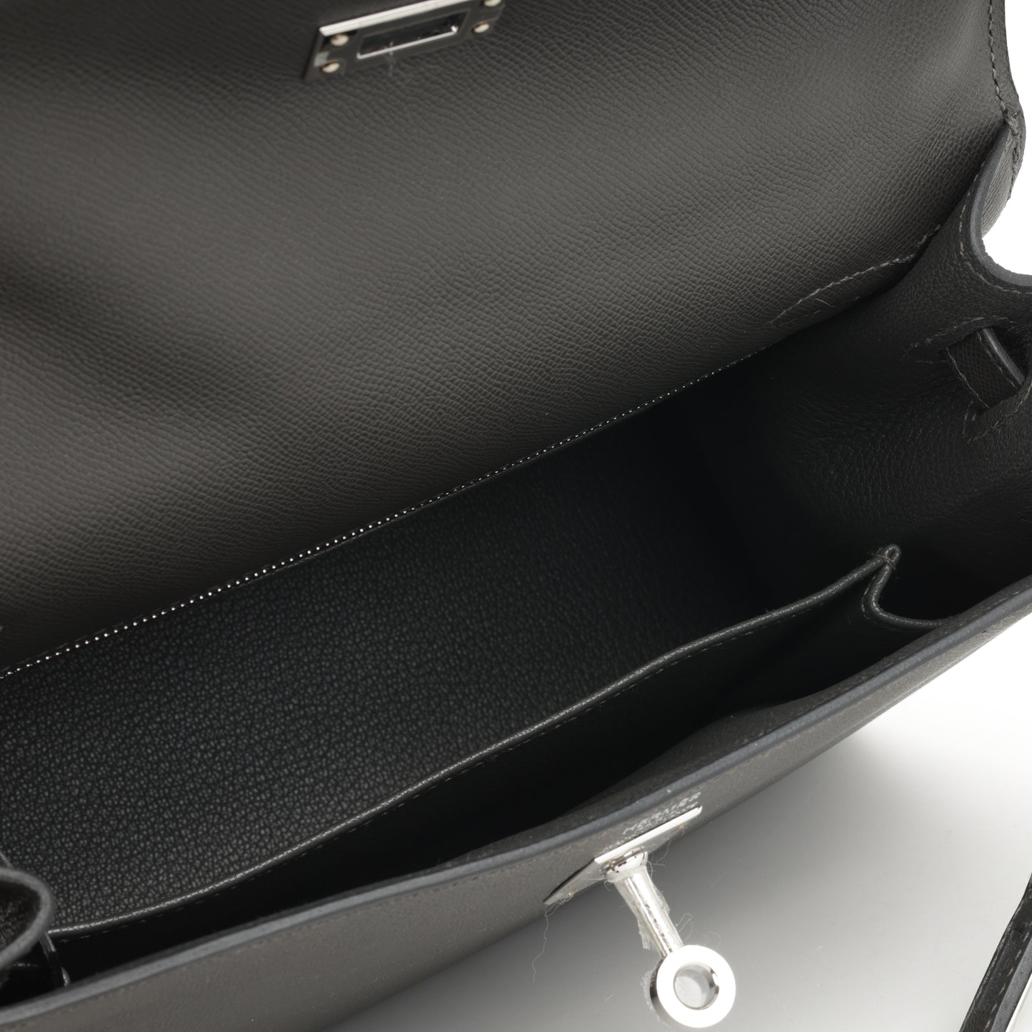 Hermès Kelly 25 - Graphite Madame | Palladium Hardware