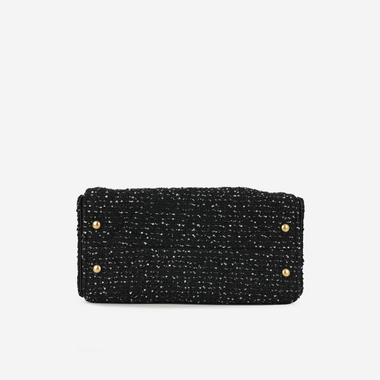 Chanel Small 25 Hobo - Black Tweed | Gold Hardware