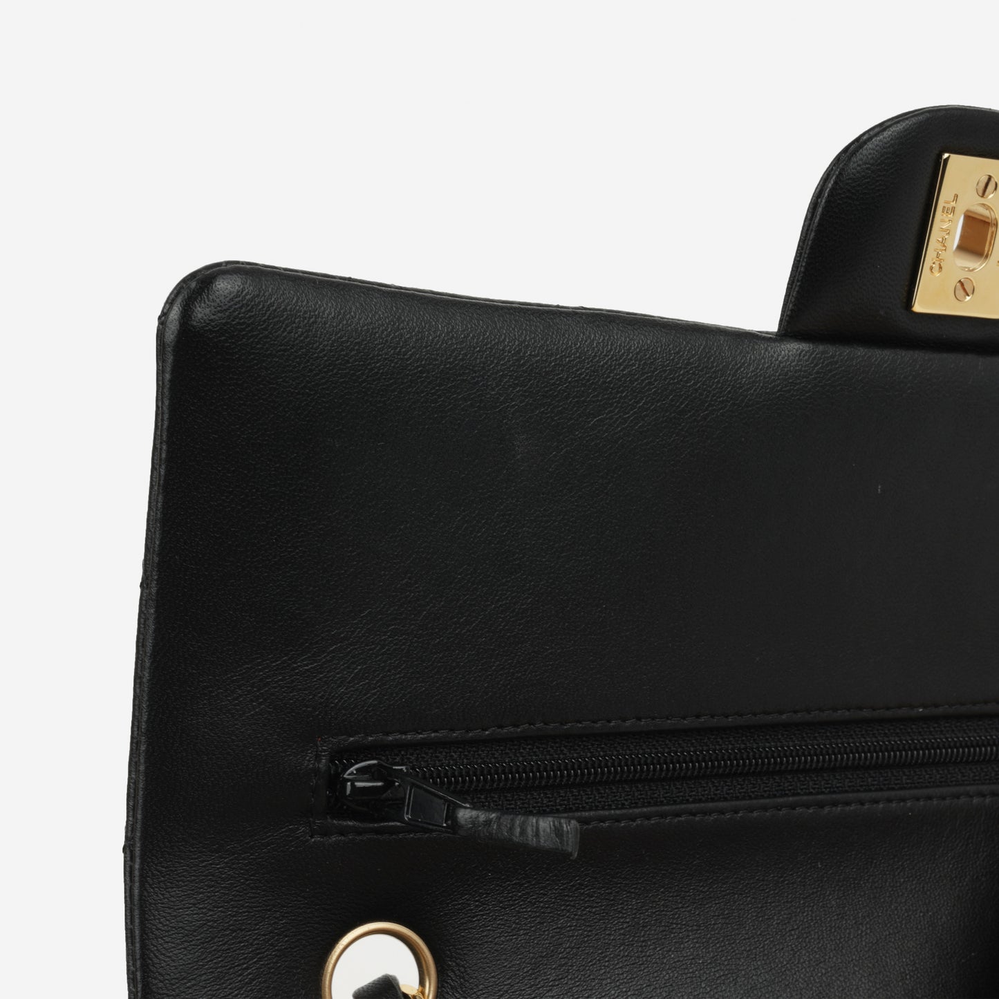 Chanel Medium Classic Flap - Black Lambskin | Gold Hardware