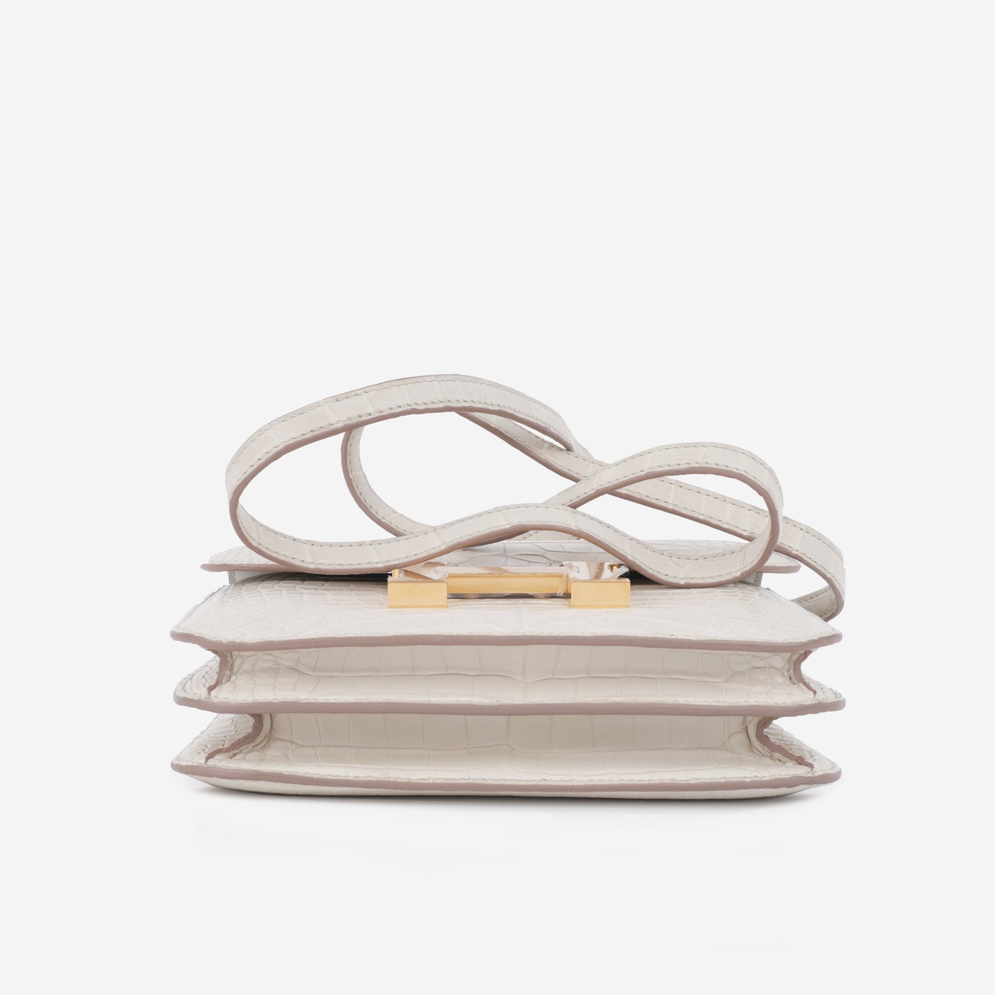 Hermès Constance 18 - Beton Alligator |  Gold Hardware