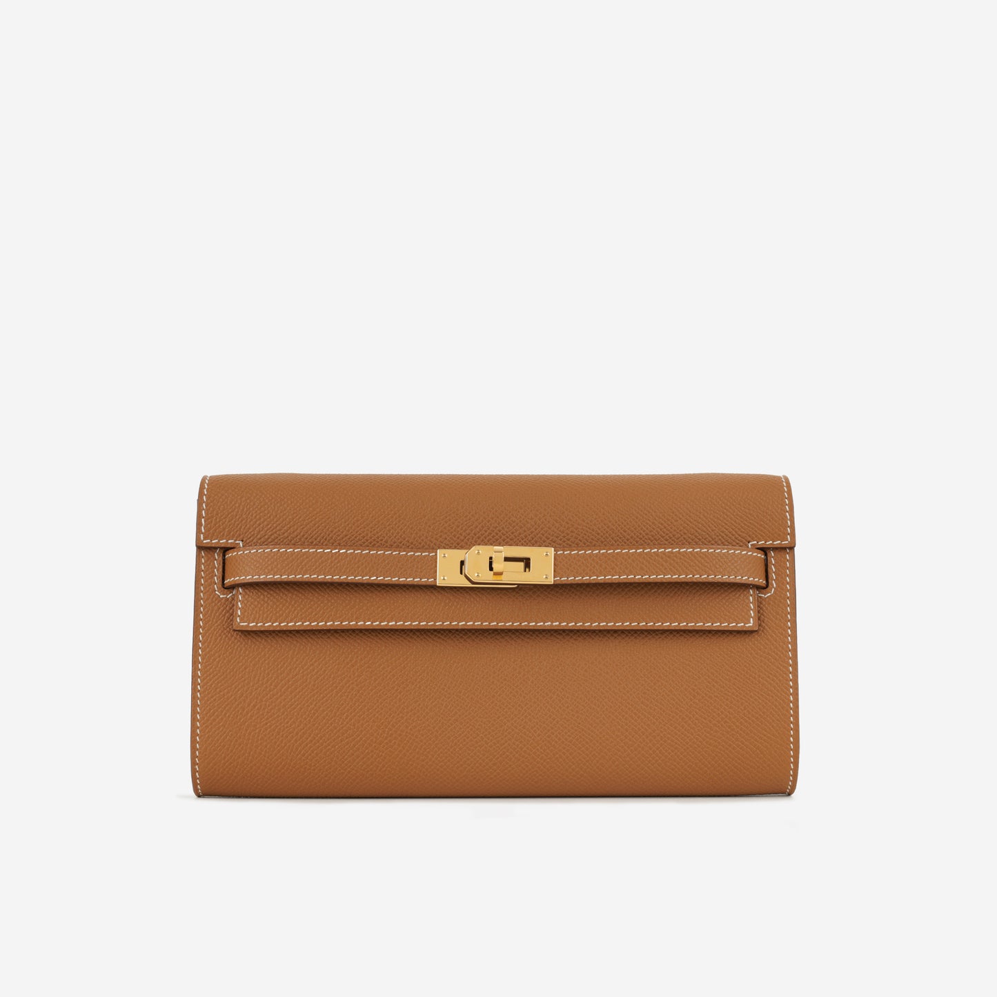 Hermès Kelly To Go Wallet - Gold Epsom | Gold Hardware