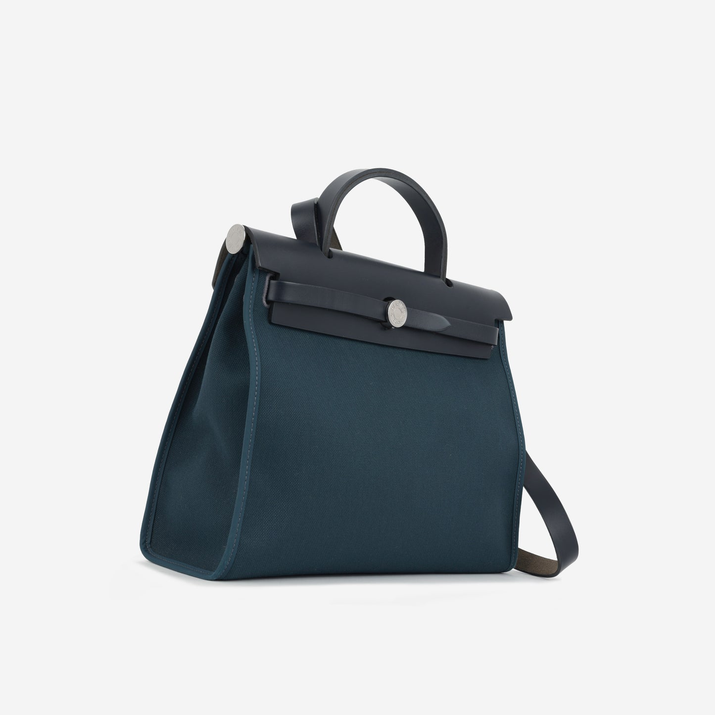 Hermès Herbag 31 - Bleu Ocean Canvas /  Indigo Hunter | Palladium Hardware