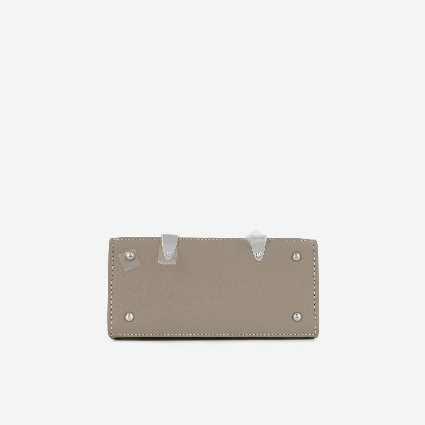 Goyard Nano Saïgon - Grey Goyardine / Grained Calfskin | Palladium Hardware