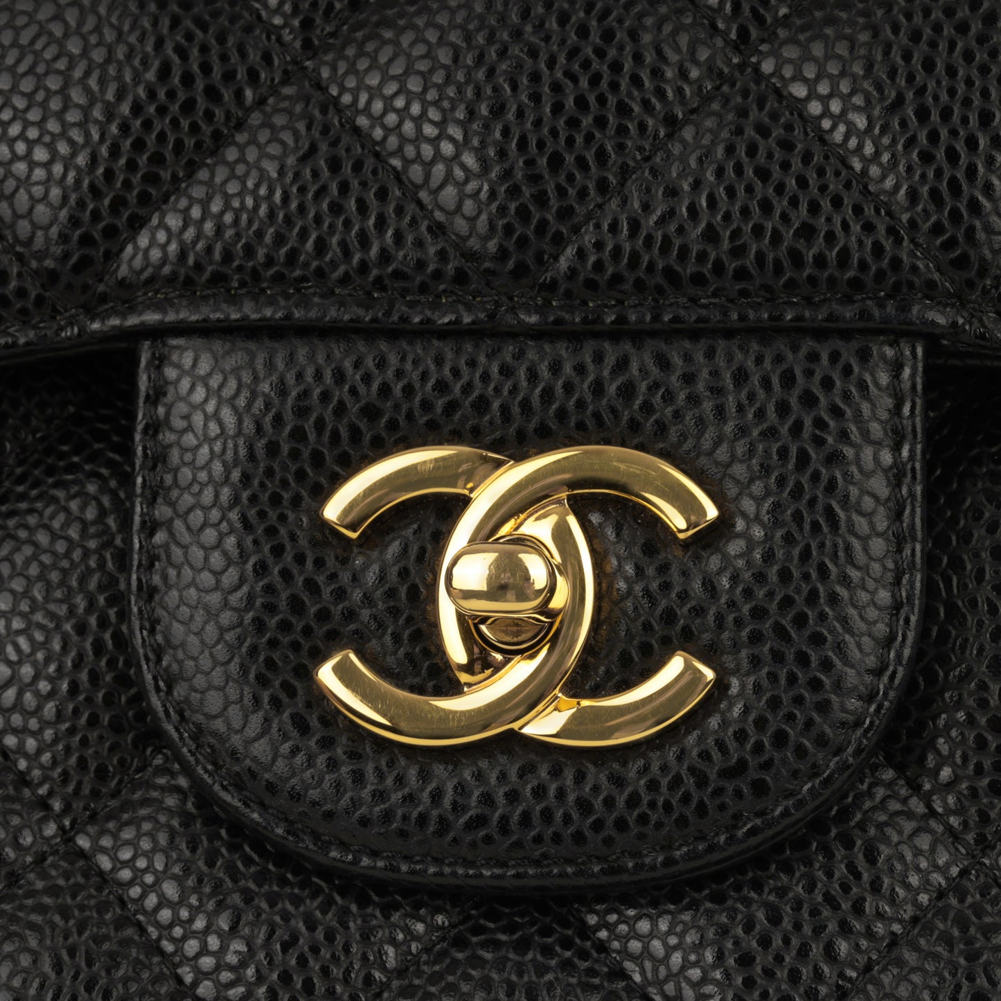 Chanel Classic Jumbo Double Flap - Black Caviar | Gold Hardware