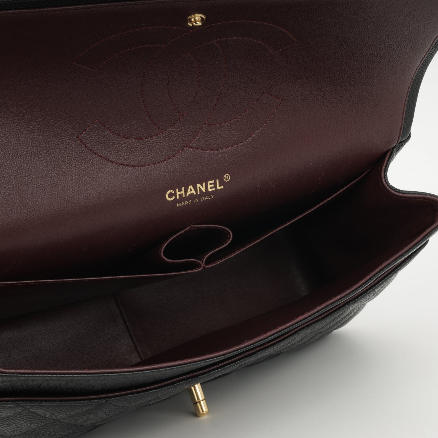 Chanel Classic Jumbo Double Flap - Black Caviar | Gold Hardware