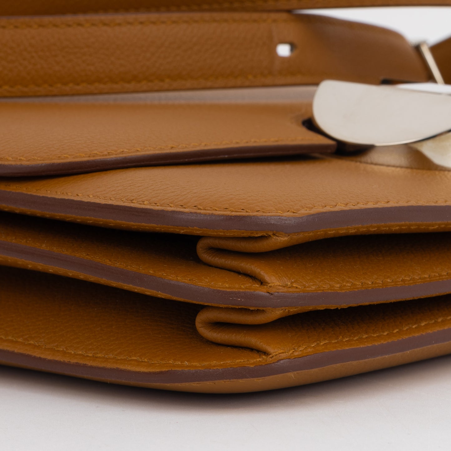 Hermès In 2002 - Gold Evercolor | Palladium Hardware