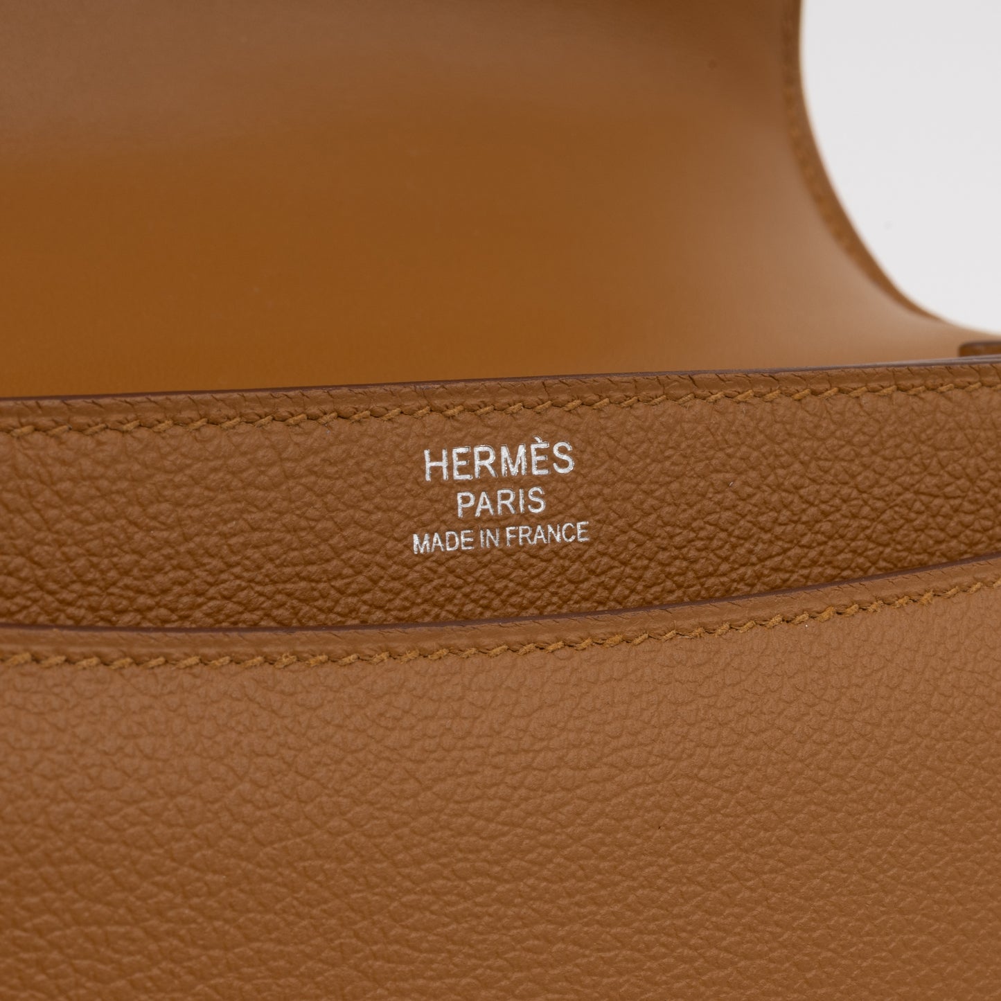 Hermès In 2002 - Gold Evercolor | Palladium Hardware