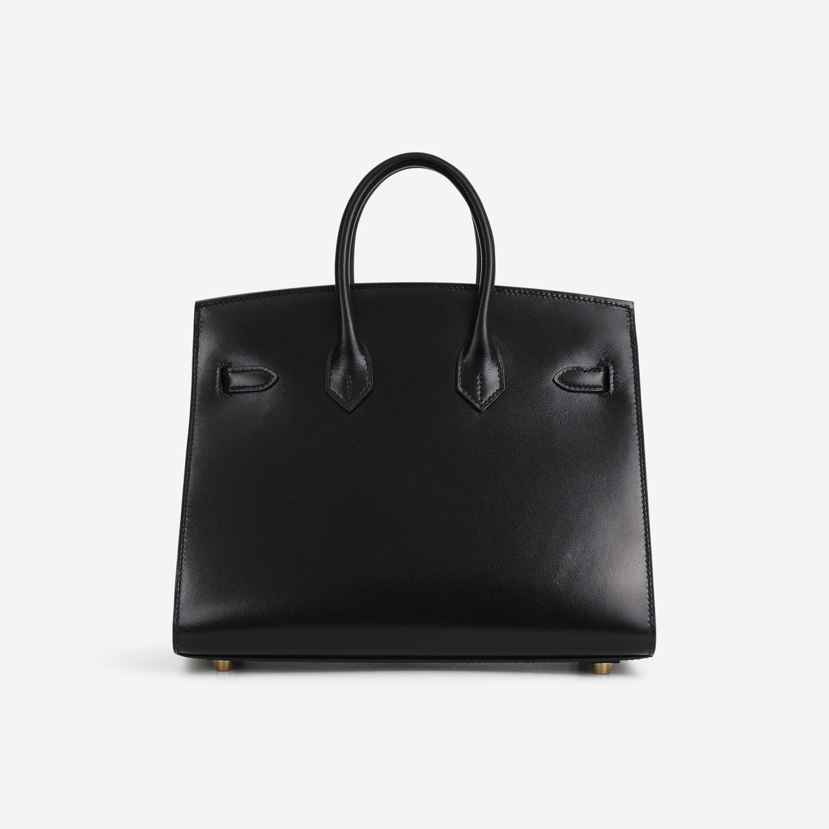 Hermès Birkin 25 - Noir Box Calf Sellier | Gold Hardware