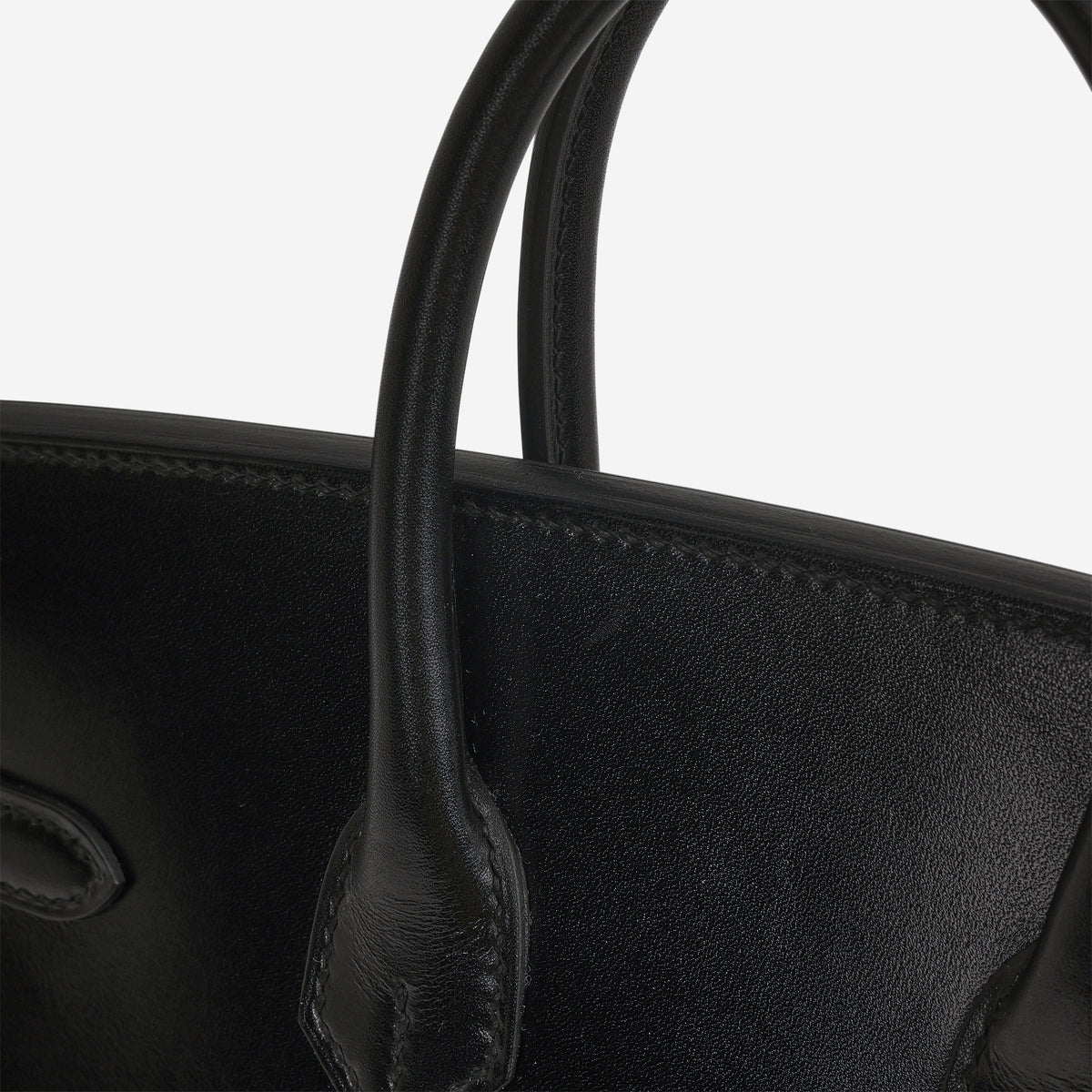 Hermès Birkin 25 - Noir Box Calf Sellier | Gold Hardware