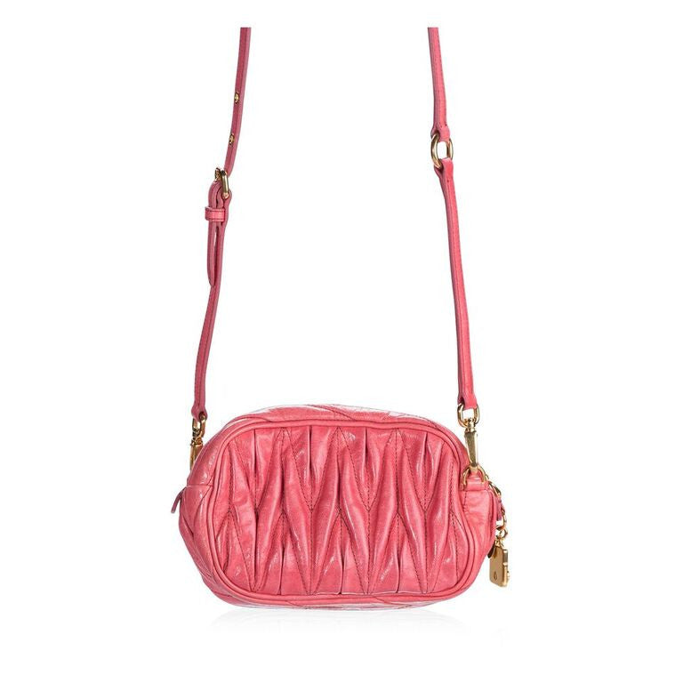 Matelassé Leather Small Crossbody