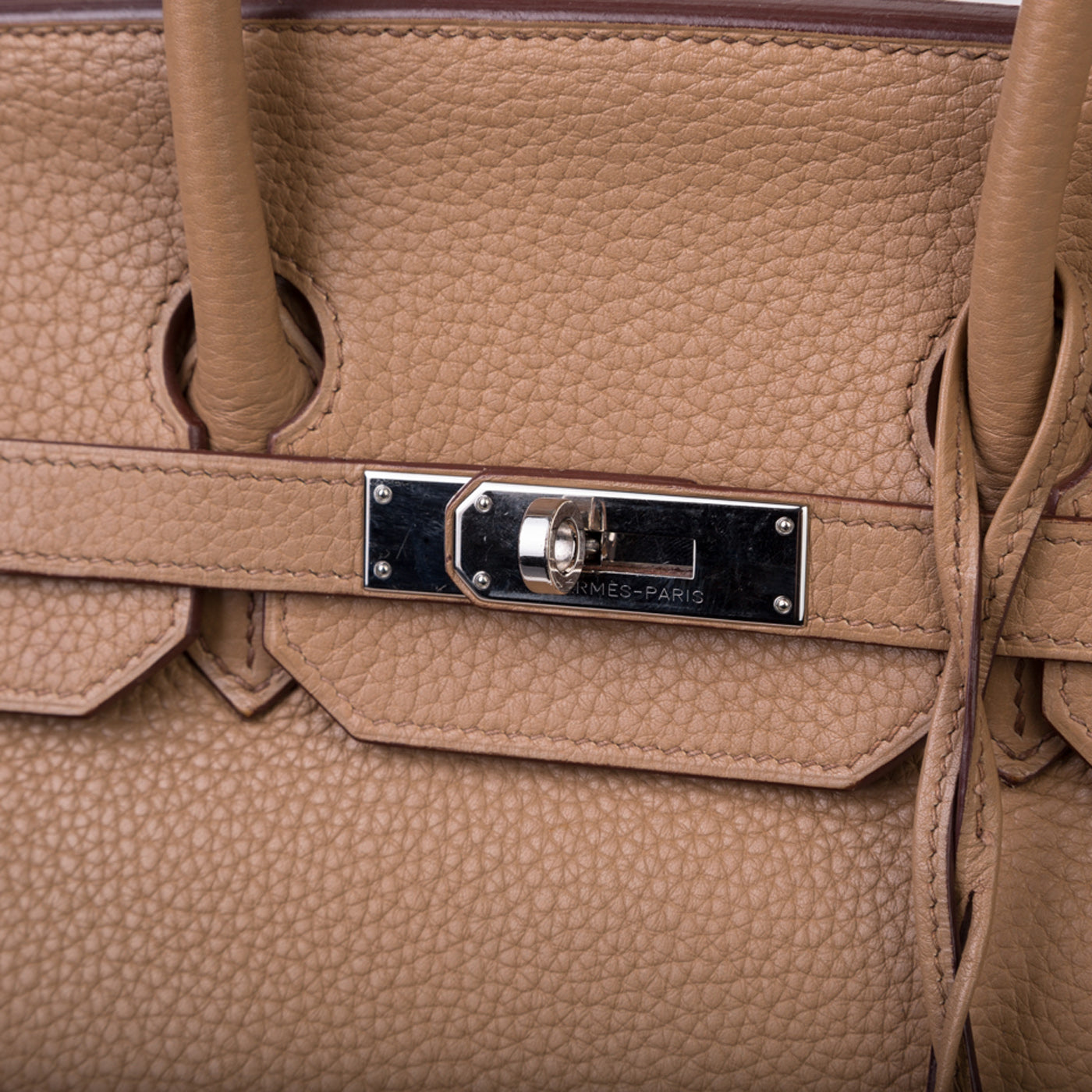 Birkin 35 - Natural Clemence Leather