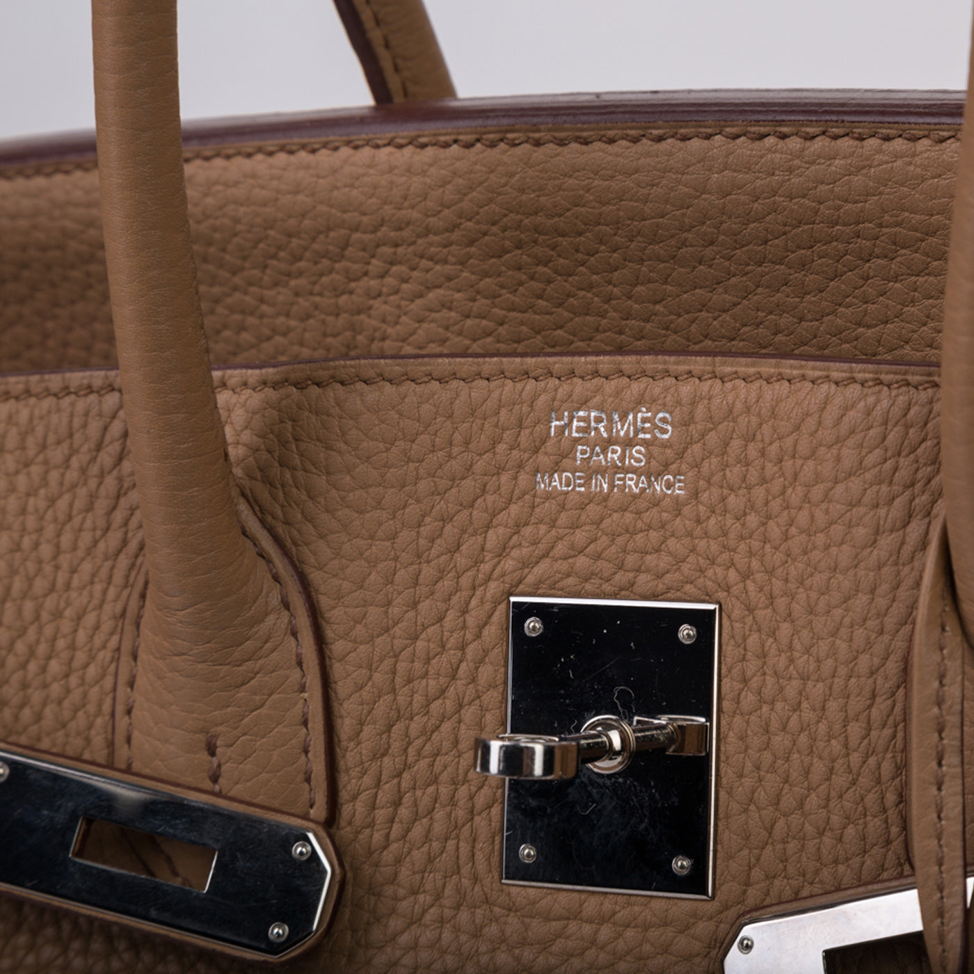 Birkin 35 - Natural Clemence Leather