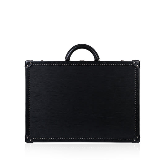 Epi Black Leather Trunk