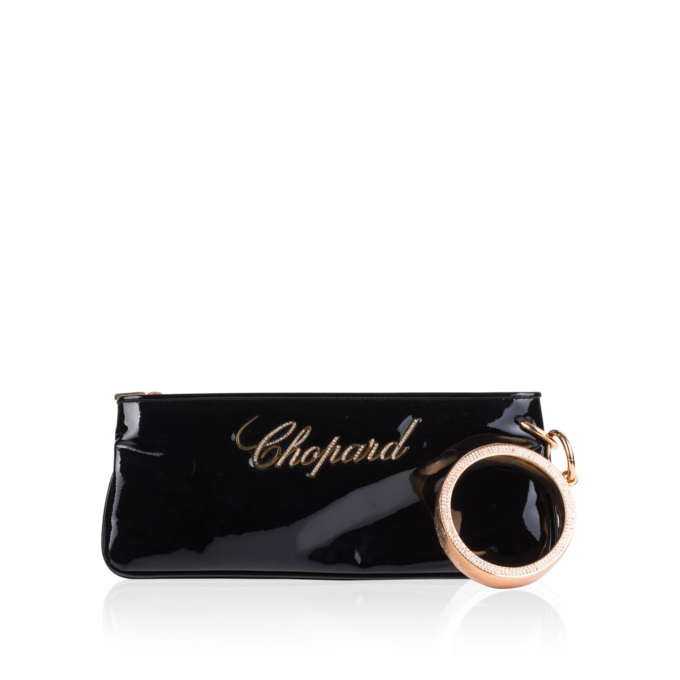 Chopard Patent Logo Bracelet Clutch Bagista