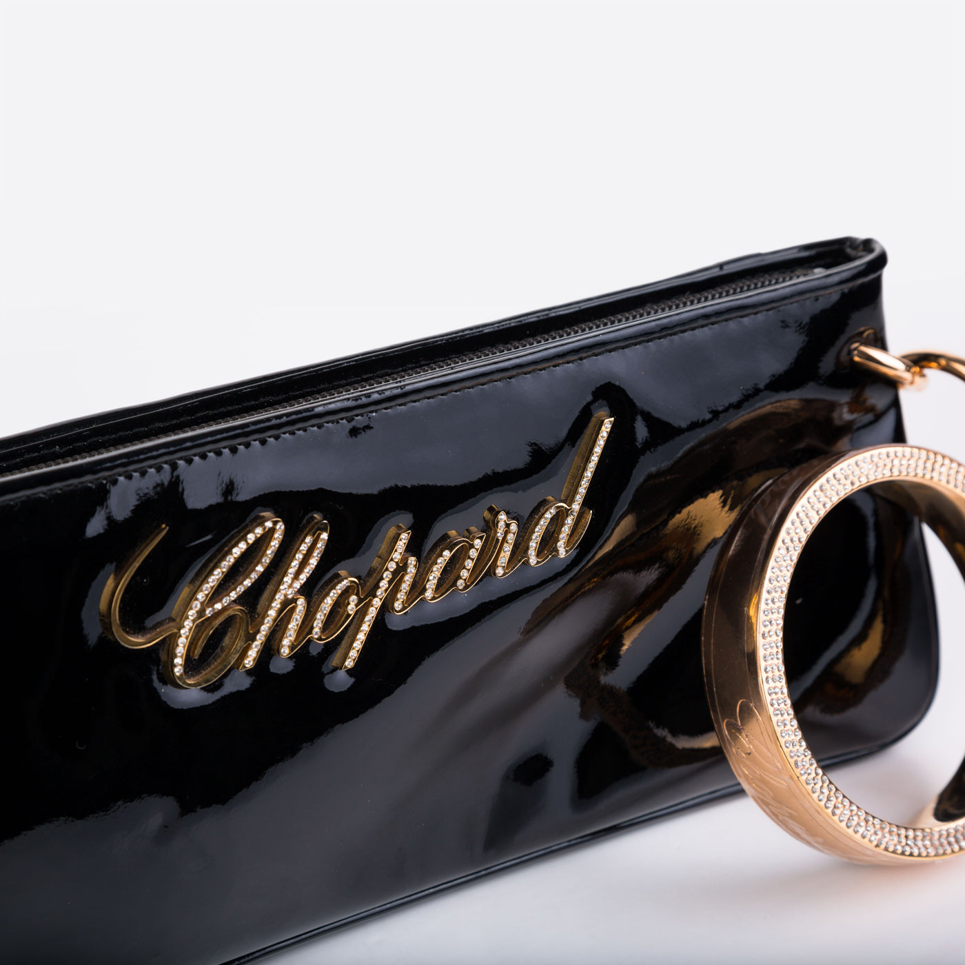 Chopard Patent Logo Bracelet Clutch Bagista