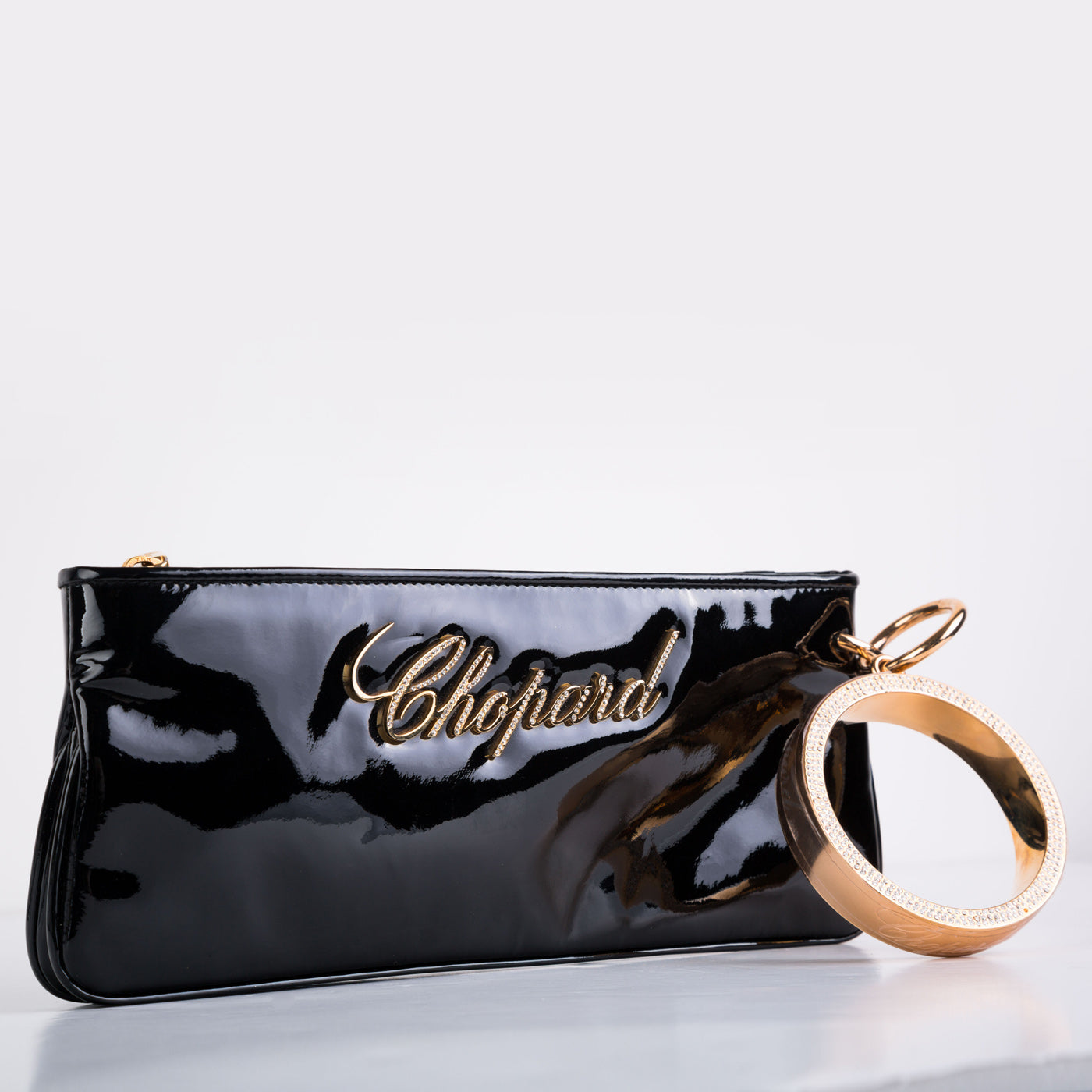 Chopard Patent Logo Bracelet Clutch Bagista