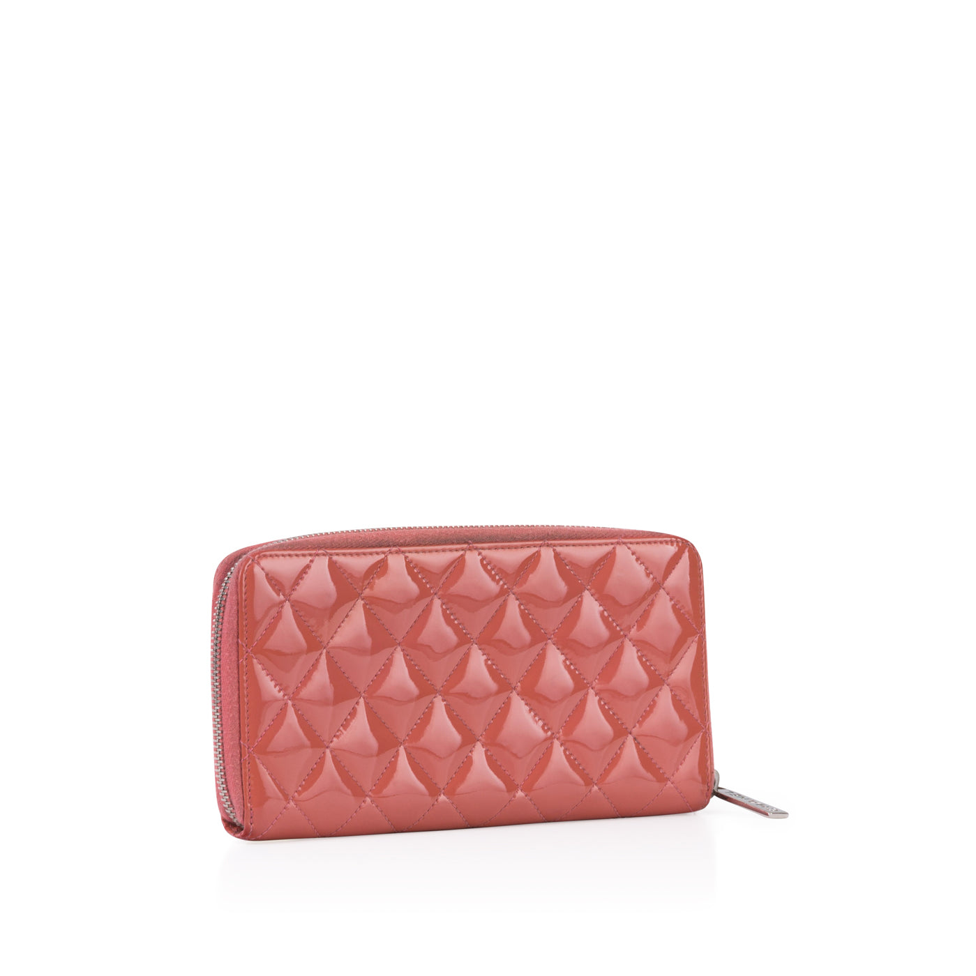 Patent Quilted Wallet