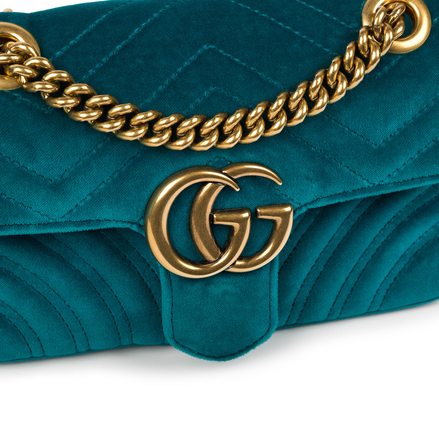 GG Marmont Velvet Mini Handbag