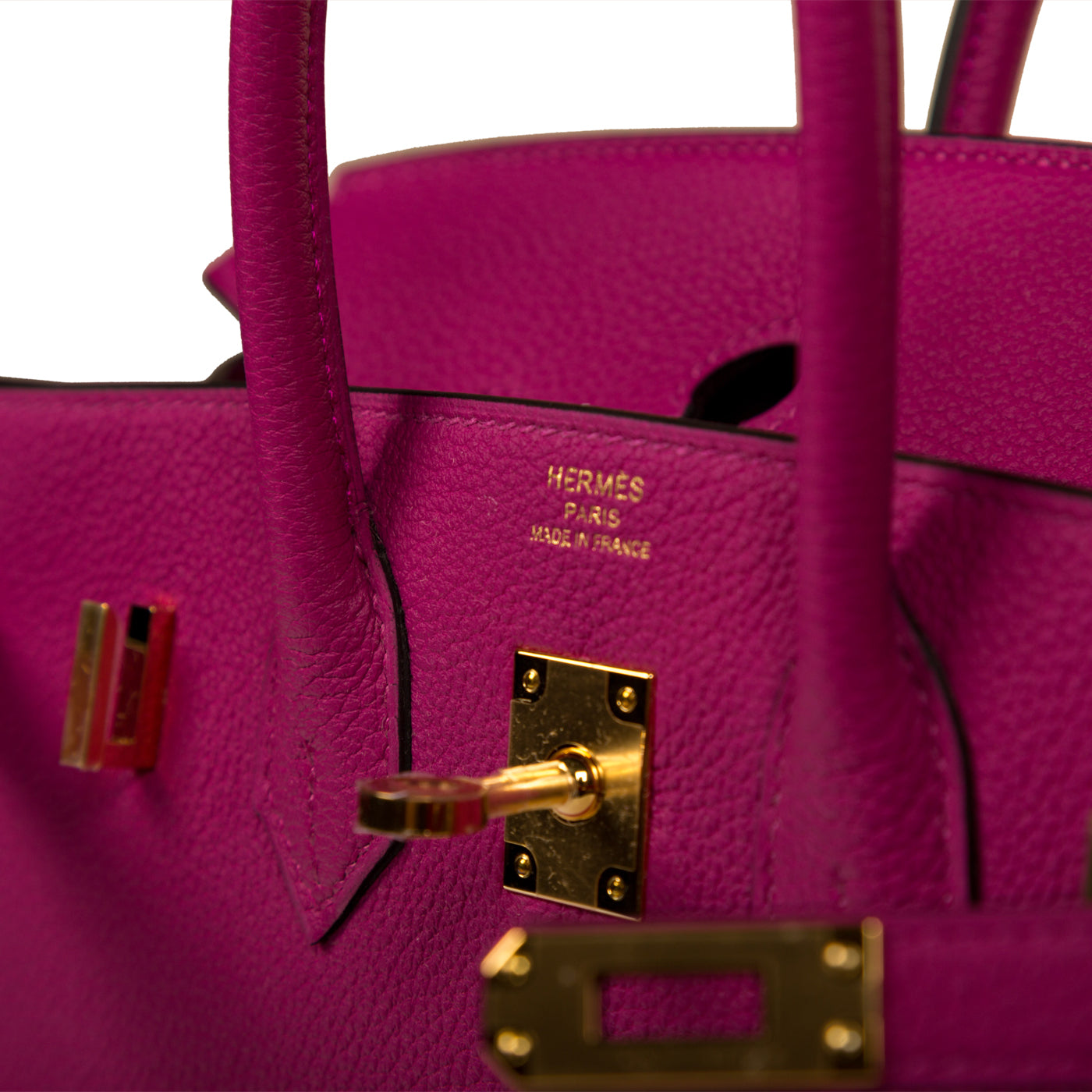 Birkin 25 - Rose Poupre Togo - GHW