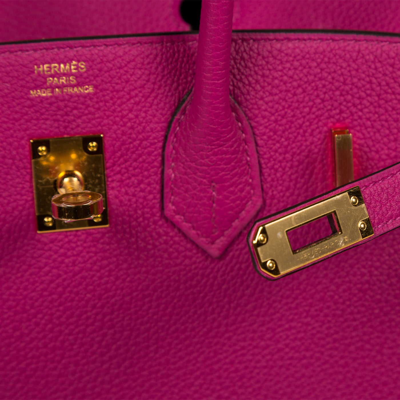 Birkin 25 - Rose Poupre Togo - GHW