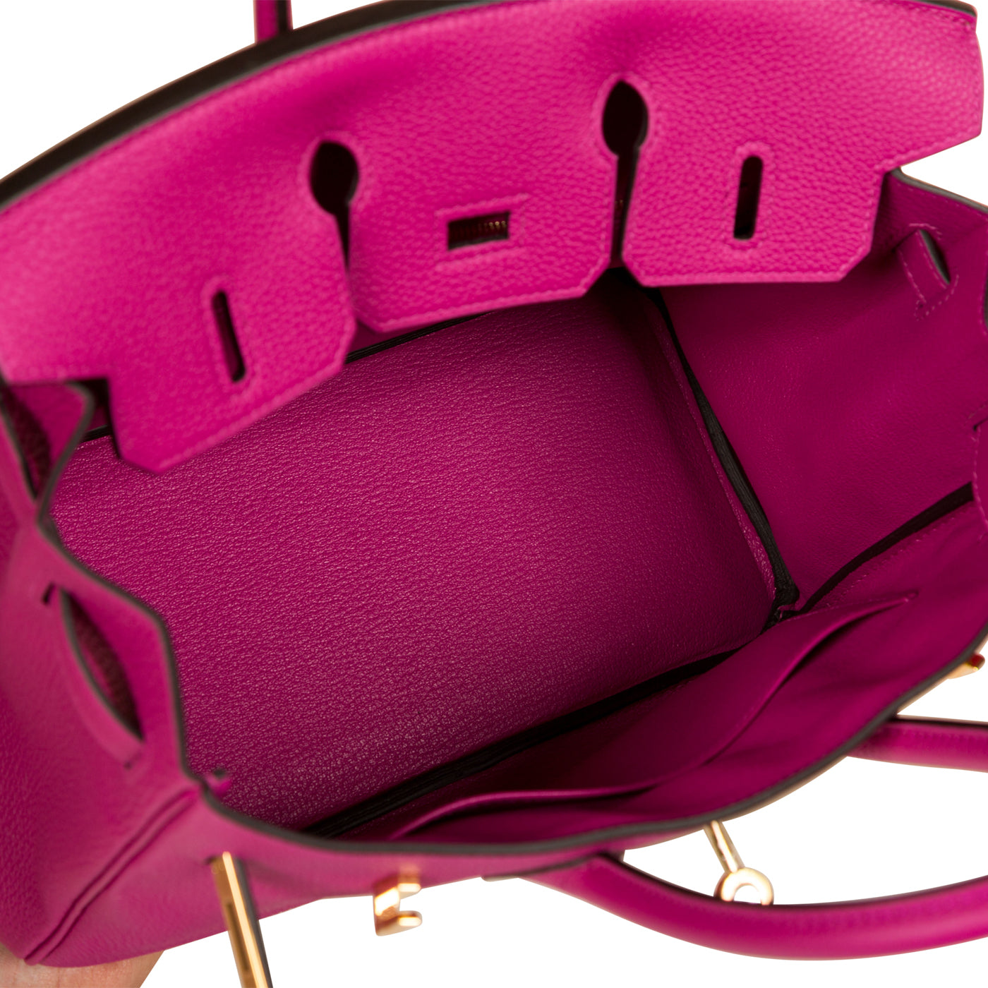 Birkin 25 - Rose Poupre Togo - GHW