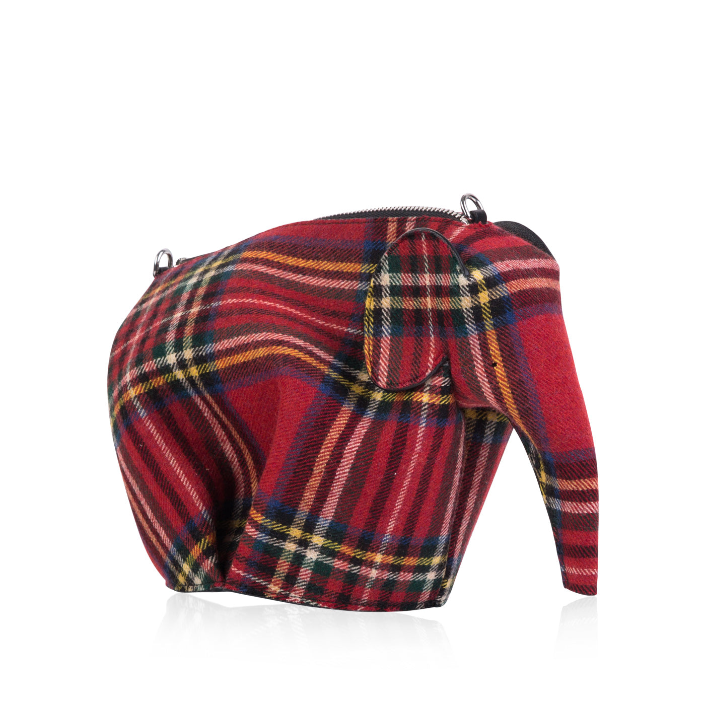 Elephant Mini Bag in Tartan