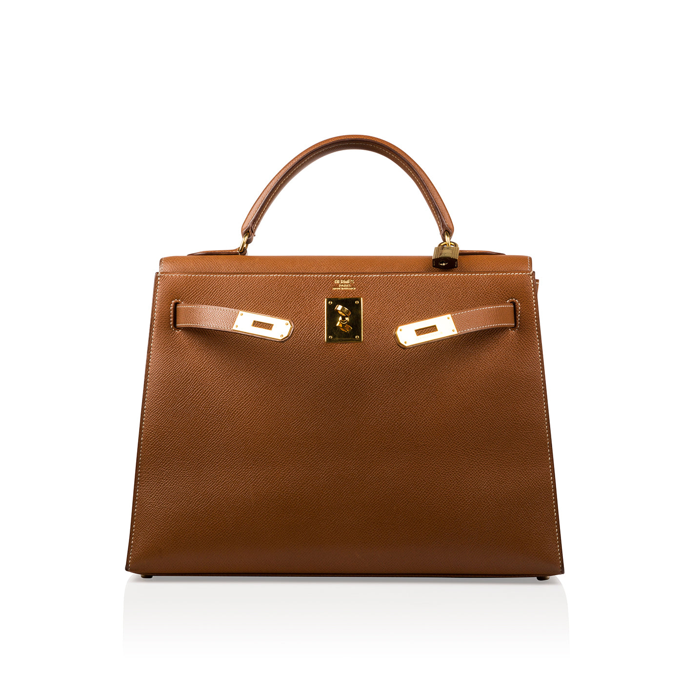 Hermès Vintage Kelly 32 Gold Courchevel Pre-Loved – Bagista