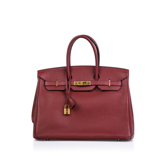 Birkin 35 - Rouge Grenat Togo