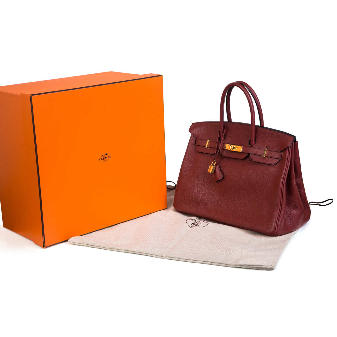 Birkin 35 - Rouge Grenat Togo