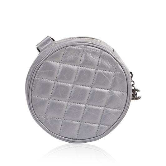 Circular coin pouch