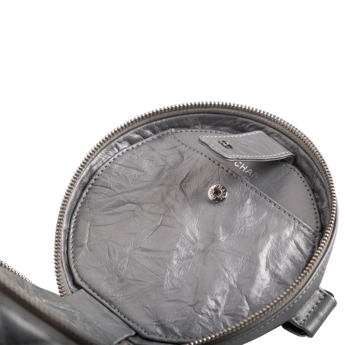 Circular coin pouch